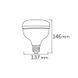 Светодиодная лампа HOROZ ELECTRIC 001-016-1050-010 CRYSTAL-50