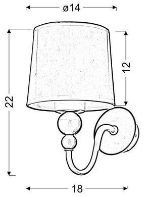 Бра Candellux 21-39163 BEBE