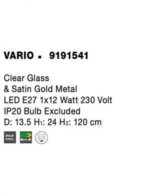 Люстра VARIO Nova Luce 9191541