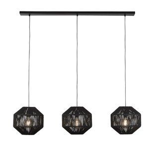 Люстра Searchlight WICKER 11201-3BK