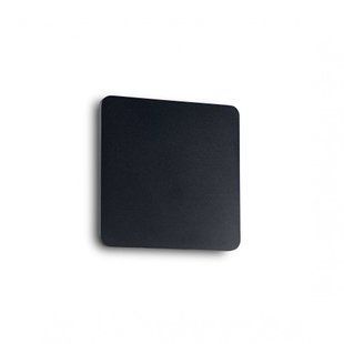 Настінний світильник COVER AP1 SQUARE SMALL BK Ideal Lux 195766