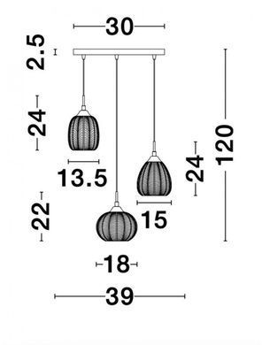 Люстра VARIO Nova Luce 9191542