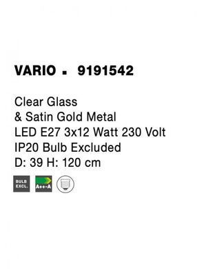 Люстра VARIO Nova Luce 9191542