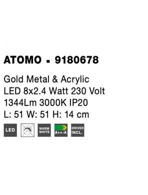 Люстра ATOMO Nova Luce 9180678