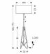 Торшер Candellux 51-80141 FLOAT