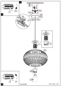 Люстра Eglo DONDARRION 43271