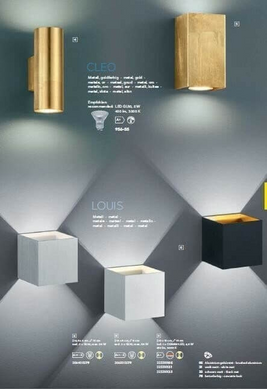 Настенный светильник TRIO LOUIS 223310132