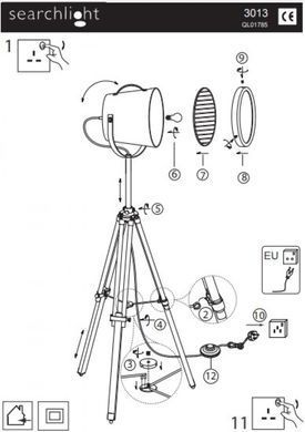 Торшер Searchlight Studio EU3013