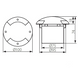 Тротуарный светильник Kanlux Roger Dl-2Led6 7281
