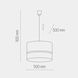 Люстра TK LIGHTING 6543 PAGLIA BLACK