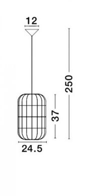 Люстра AURORA Nova Luce 9587161