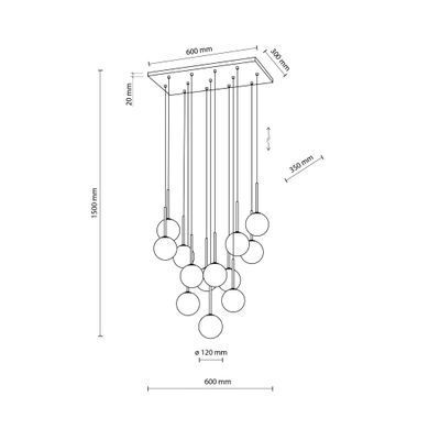 Люстра TK Lighting 10079 MARTIN