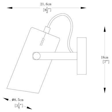 Бра ZUMALINE A6025 RESI