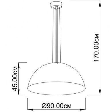 Люстра ALPS D90 YE/WH Imperium Light 07390.19.01