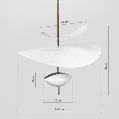 Люстра LineF MJ09-600 WT