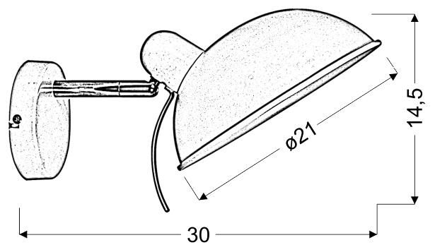 Бра Candellux 21-51448 DURIO