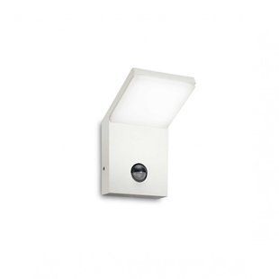 Вуличний настінний світильник STYLE AP1 SENSOR 4000K WH Ideal Lux 209852