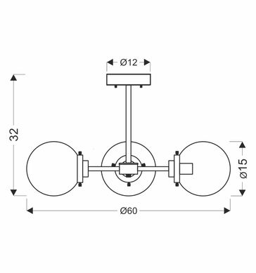 Люстра Candellux 33-01290 Lens