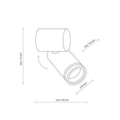 Бра TK LIGHTING 5349 JET