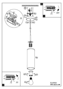 Люстра Eglo SELVINO 98694