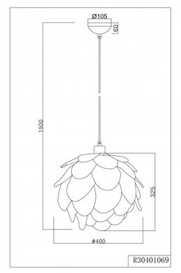 Люстра Trio Reality R30401069 Clover