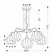 Люстра Candellux 35-23841 LARIX