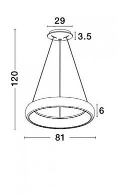 Люстра ALBI Nova Luce 8105604 D