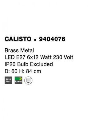 Люстра CALISTO Nova Luce 9404076