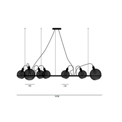 Люстра Ursa Minor PikArt 20916-4
