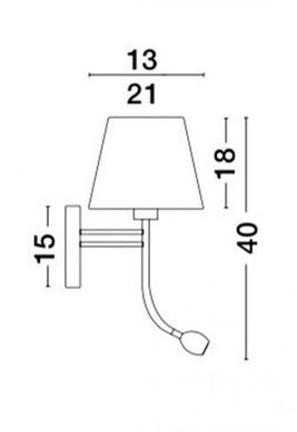 Бра Valencia Nova Luce 8127401