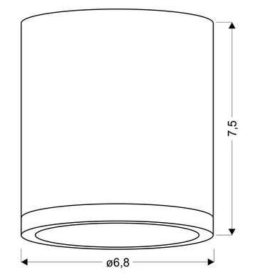 Точковий світильник Candellux 2273624 TUBA