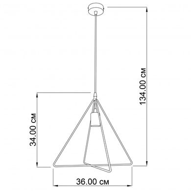 Люстра SHAPE BK Imperium Light 321134.05.05