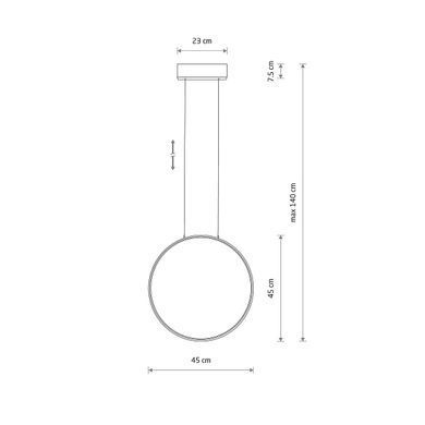 Люстра Nowodvorski 10860 Circolo Led S