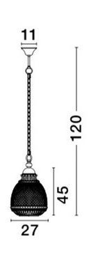 Люстра Toulon Nova Luce 8381443