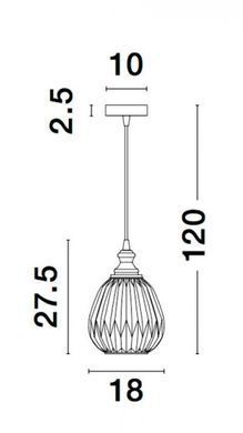 Люстра ZARLEY Nova Luce 9066101