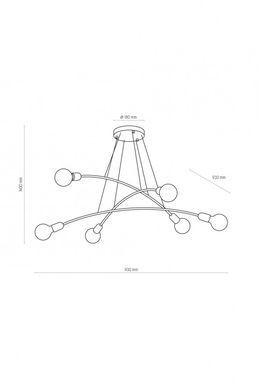 Люстра HELIX 6 GO TK-Lighting 2728