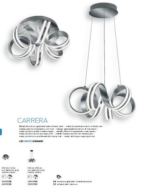 Люстра TRIO CARRERA 625010132