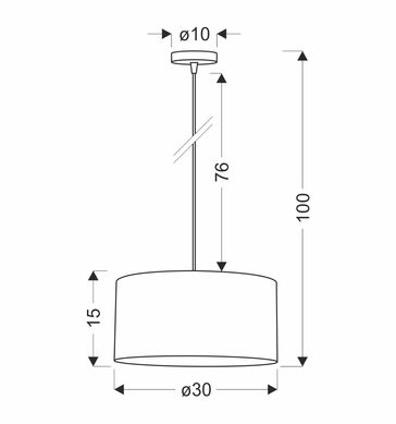 Люстра Candellux 31-18403 Legno