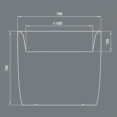 Уличный декоративный светильник Nowodvorski FLOWERPOT L 9713