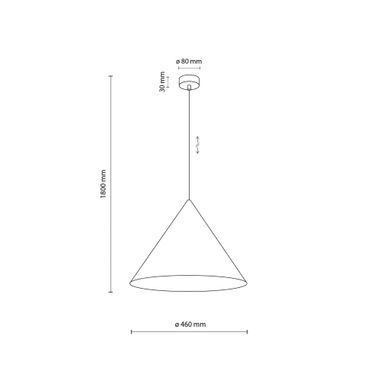 Люстра TK Lighting 10010 CONO