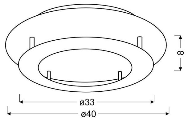 Потолочный светильник Candellux 98-66176 MERLE