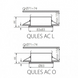 Точковий світильник Kanlux QULES AC L-C 26302
