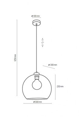 Люстра CUBUS 1 GO/TR TK-Lighting 2742