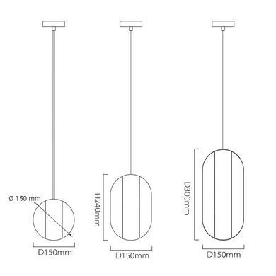 Люстра LineF MJ15-150*300