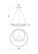 Люстра Redo 01-1793 Torsion