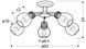Люстра Candellux 35-56603 GLIVA