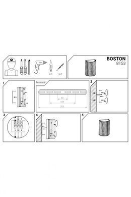Настенный светильник BOSTON Nowodvorski 8153