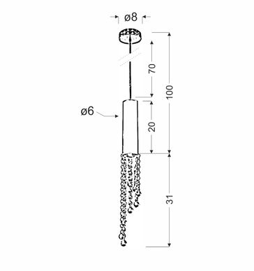 Люстра Candellux 31-25241 DUERO