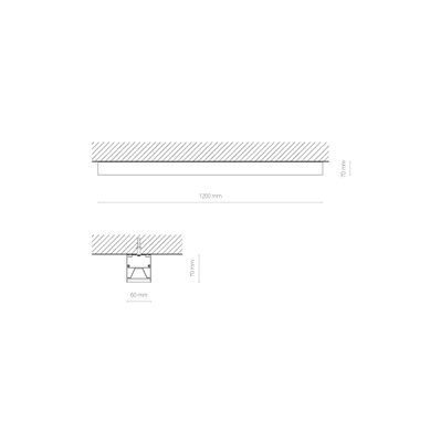 Світильник лінійний Nowodvorski 10210 Cl Office Pro Led