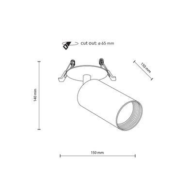 Точковий світильник TK LIGHTING 10806 AMIS